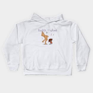 Rocket and Groot Kids Hoodie